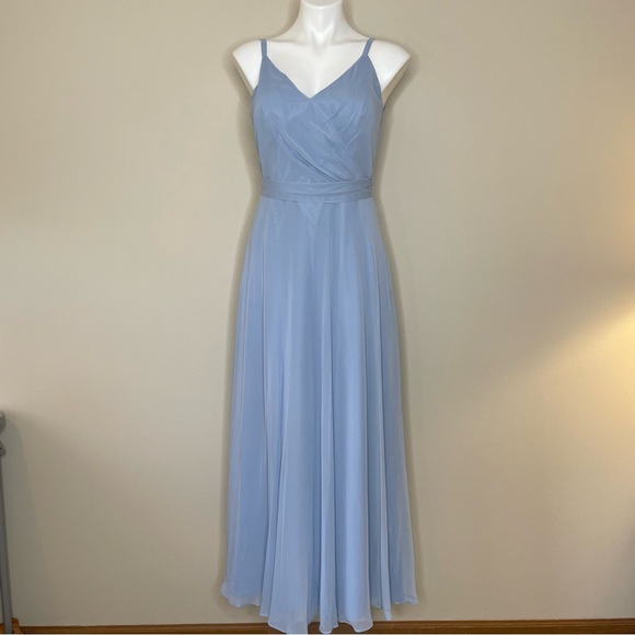 After Six Dresses & Skirts - After Six (Bella Bridesmaid) Special Occasion Formal Light Blue Evening Gown